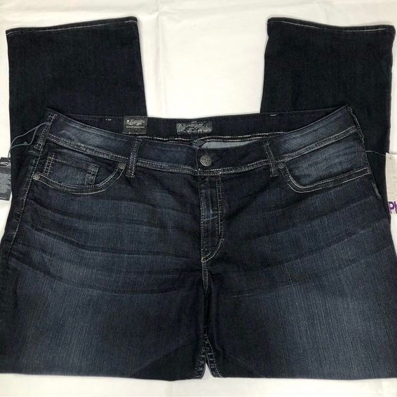 NWT Silver Suki Jeans Waist 44 - Picture 4 of 9